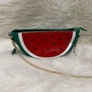 Watermelon Slice Crossbody Bag